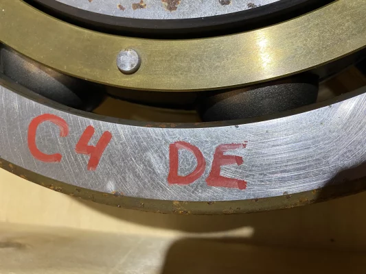 Figure 14-1. Bearing C4 with Electrical Erosion.