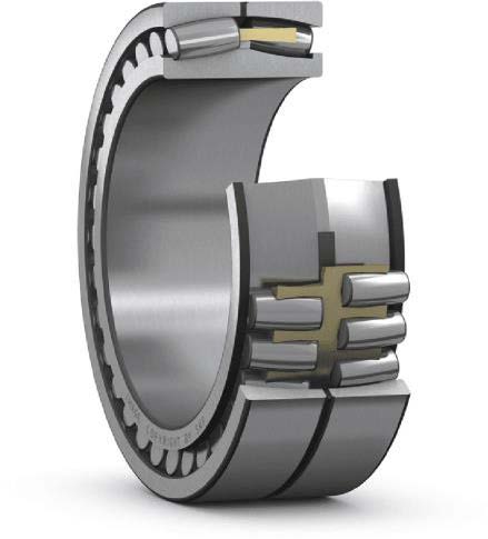 Figure 3 Typical main shaft roller bearing 240:600 type shown for example