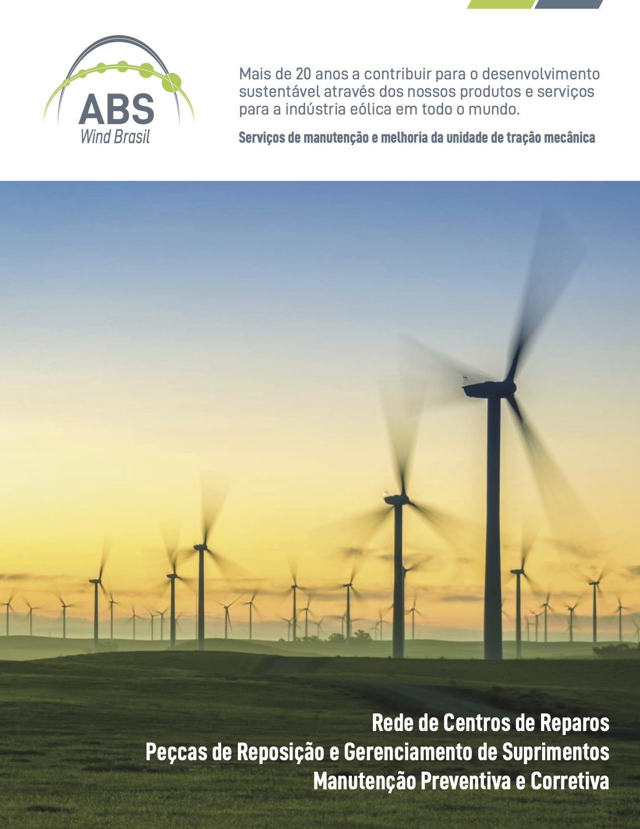 ABS Wind Brasil's brochure