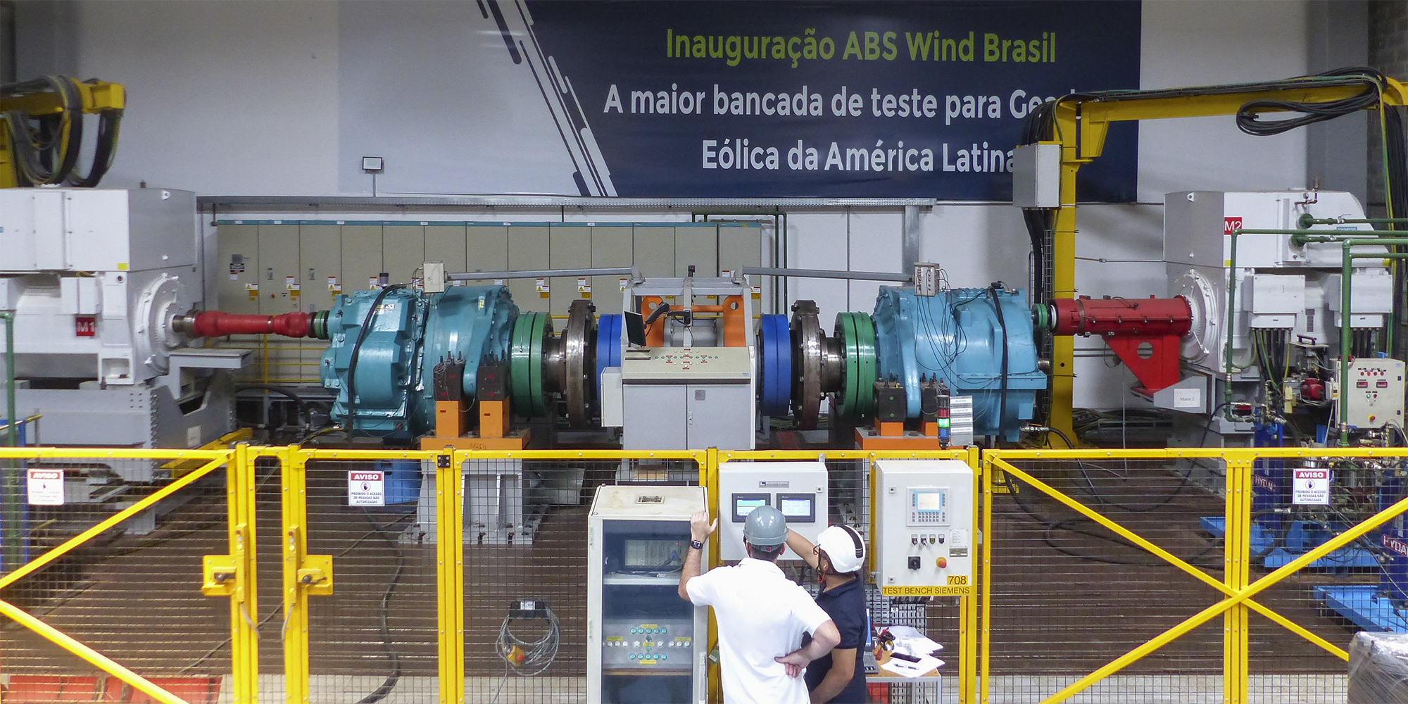 ABS Wind Brasil test bench for wind Gearboxes