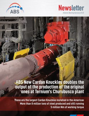 ABS New Cardan Knuckles doubles the output of the production of the original ones at Ternium’s Churubusco plant