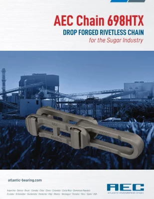 AEC 698HTX Drop Forged Rivetless Chain brochure