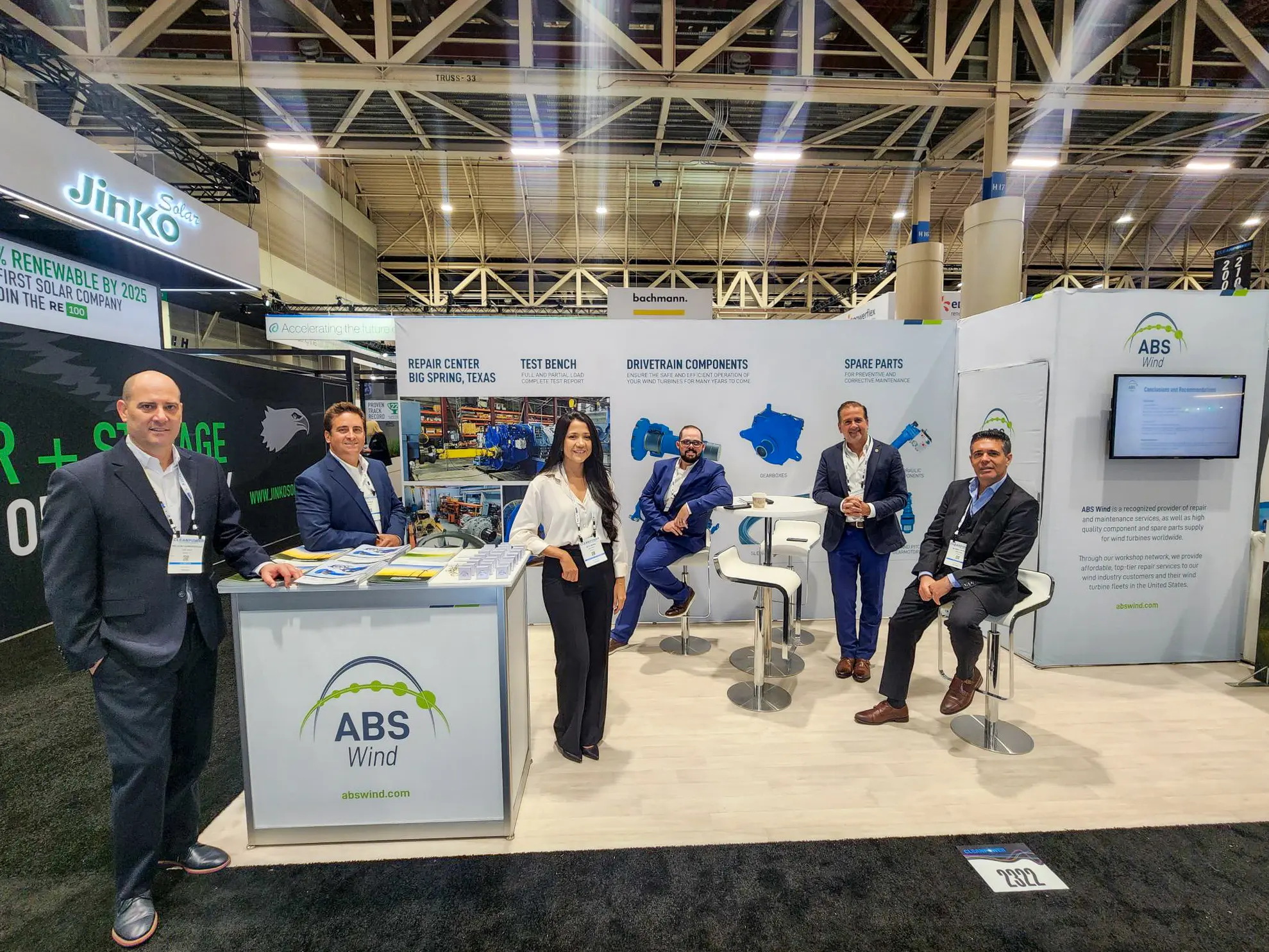 ABS Wind team at Cleanpower 2023