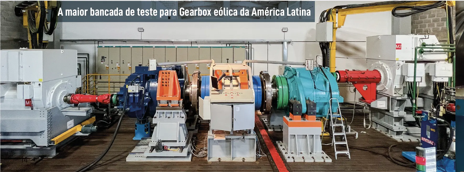 ABS WIND BRASIL TEST BENCH FOR WIND TURBINES GEARBOXES