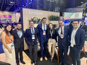 Vestas, ABS Wind and ZF teams at Brazil Windpower 2023