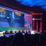 Brad Smith at the Microsoft AI & Innovation Summit, centrada en IA Responsable y Segura in Madrid