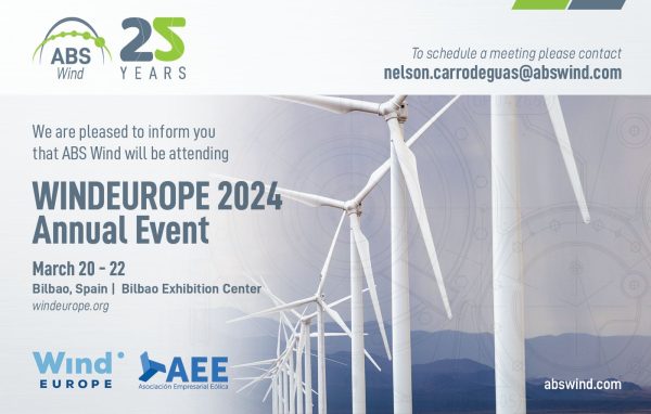 ABS WIND will attend to WINDEUROPE 2024