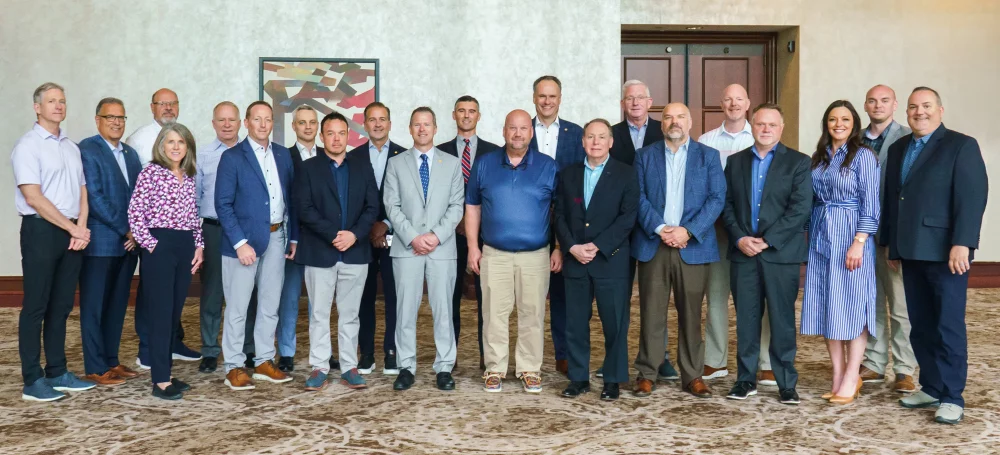 Alejandro Pardiñas, CEO of ABS, at the inaugural Board meeting of the Motion + Power Manufacturers Alliance (MPMA), created by the merger of ABMA and AGMA.