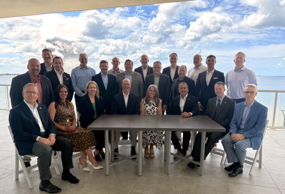 MPMA Board of Directors 2026 group photo with outgoing and incoming members, including Alejandro Pardiñas, newly appointed Treasurer