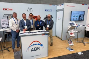 ABS team at Booth 2745 during AISTech 2026 in Pittsburgh presenting engineering solutions for the steel industry
