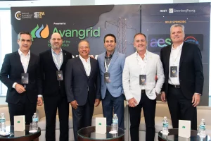 The ABS team with Bernerd Da Santos at the Spain-US Chamber of Commerce Energy Forum 2026 in Miami.