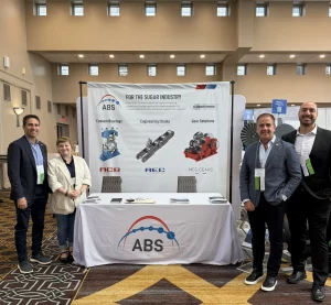 ABS team members at the company's exhibition booth during ASSCT Joint Meeting 2026 in New Orleans.