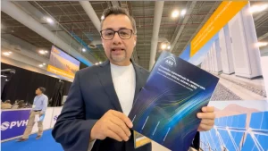 Andrés Iván López Luna representing ABS at Intersolar Mexico