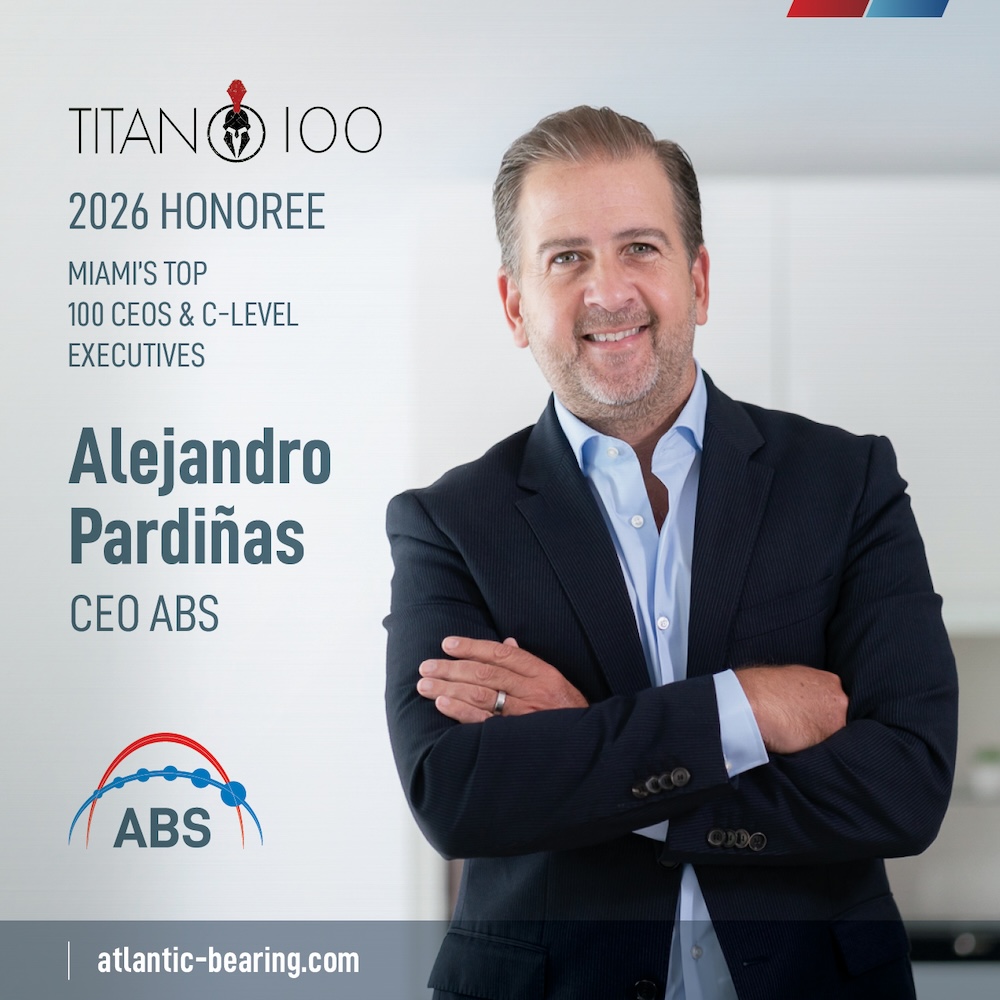 Alejandro Pardiñas, CEO of ABS Engineering Group, 2026 Miami Titan 100 honoree